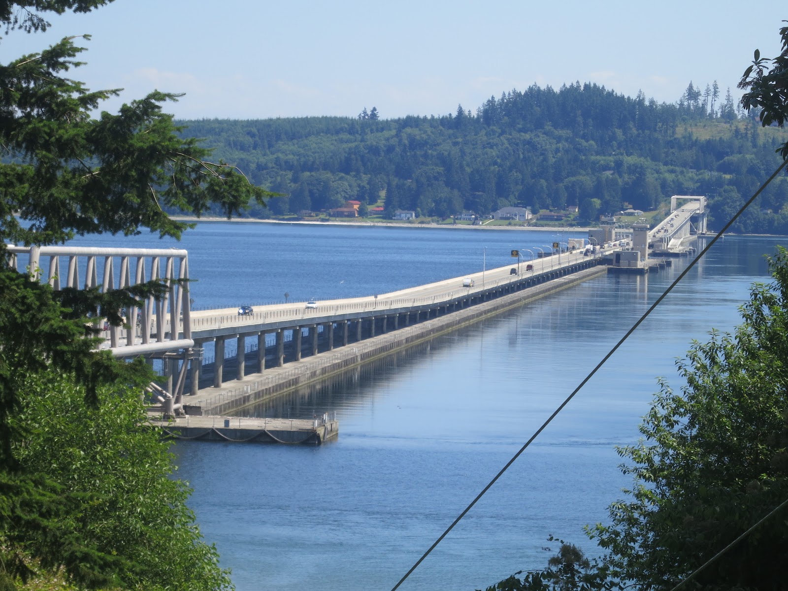 PrunePicker Hood Canal Bridge.