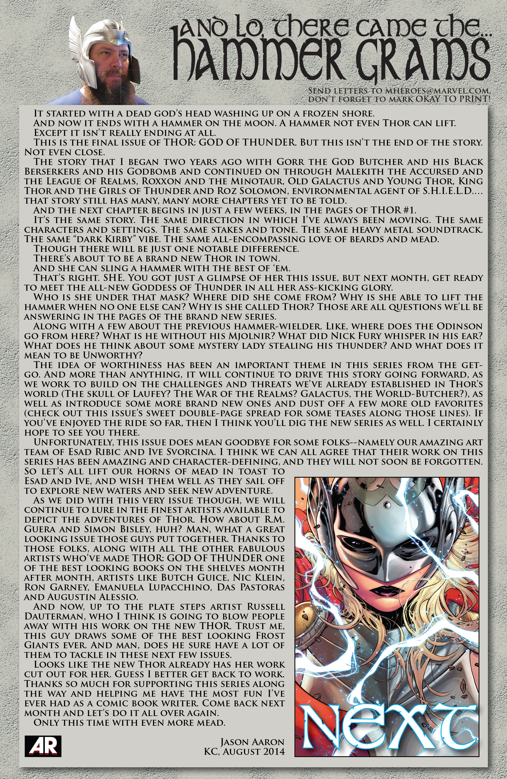 Read online Thor: God of Thunder comic -  Issue #25 - 31