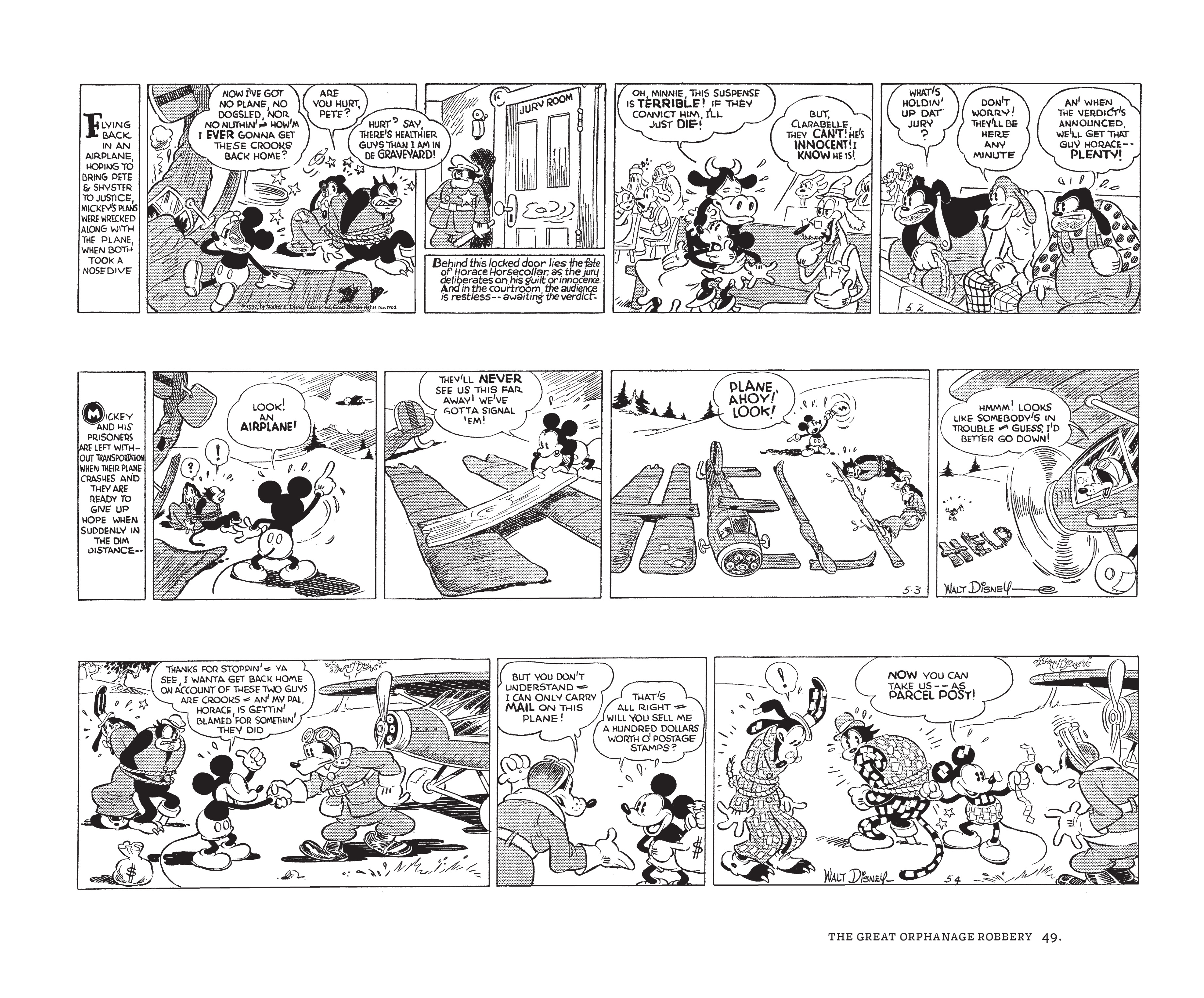 Read online Walt Disney's Mickey Mouse by Floyd Gottfredson comic -  Issue # TPB 2 (Part 1) - 49