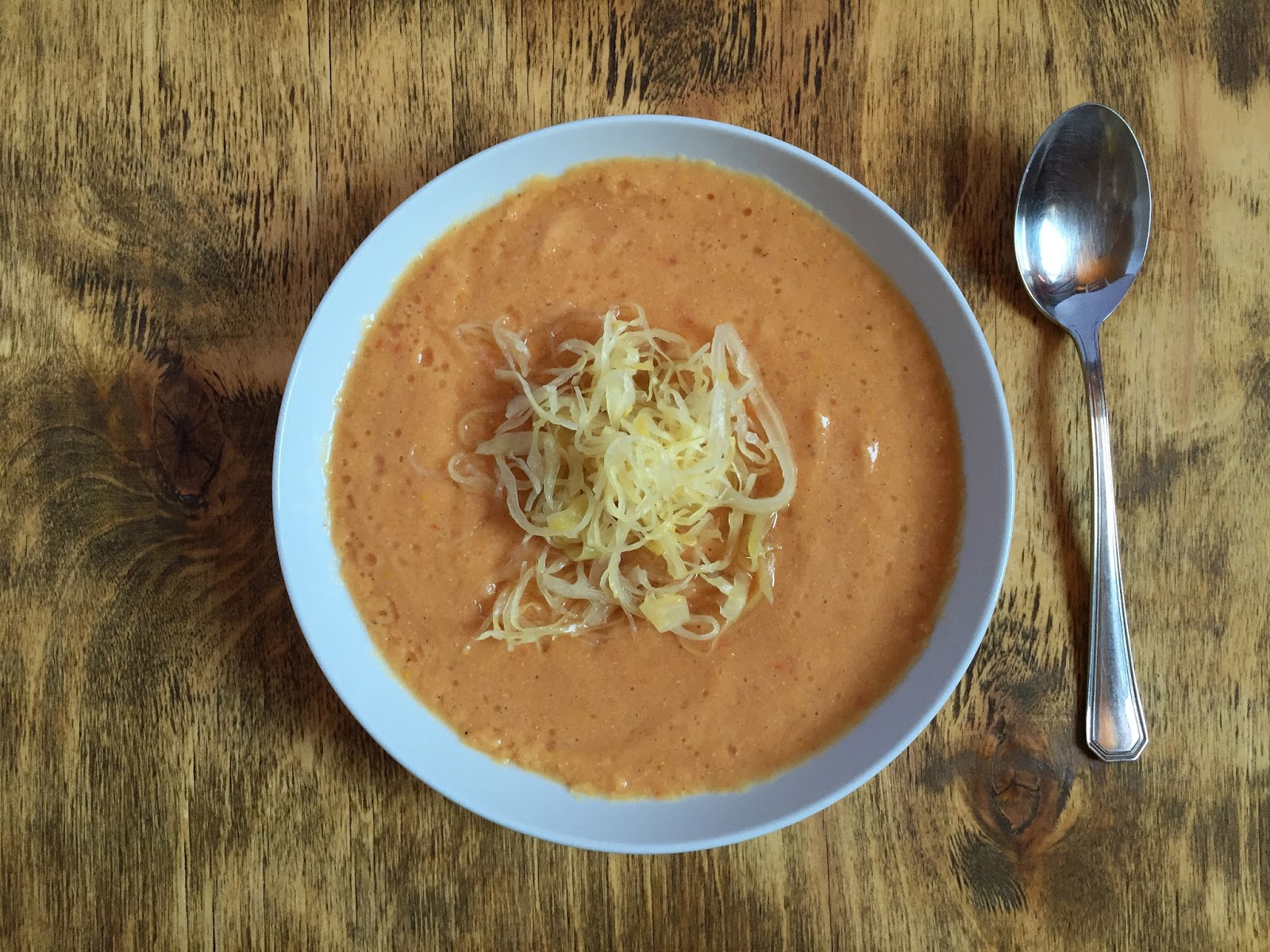 Inglourious Bananas Cold Lentil Soup with Sauerkraut // Zuppa fredda