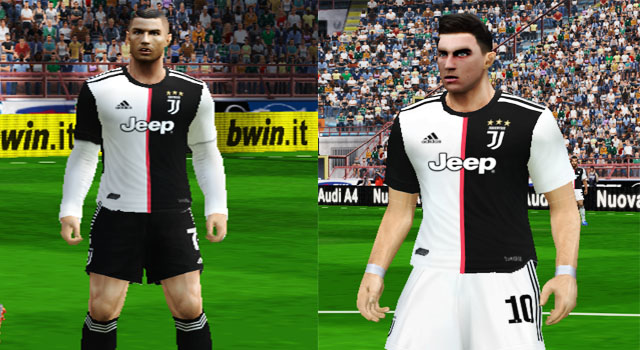 Ultigamerz Pes 6 Juventus 2019 20 Home Kit