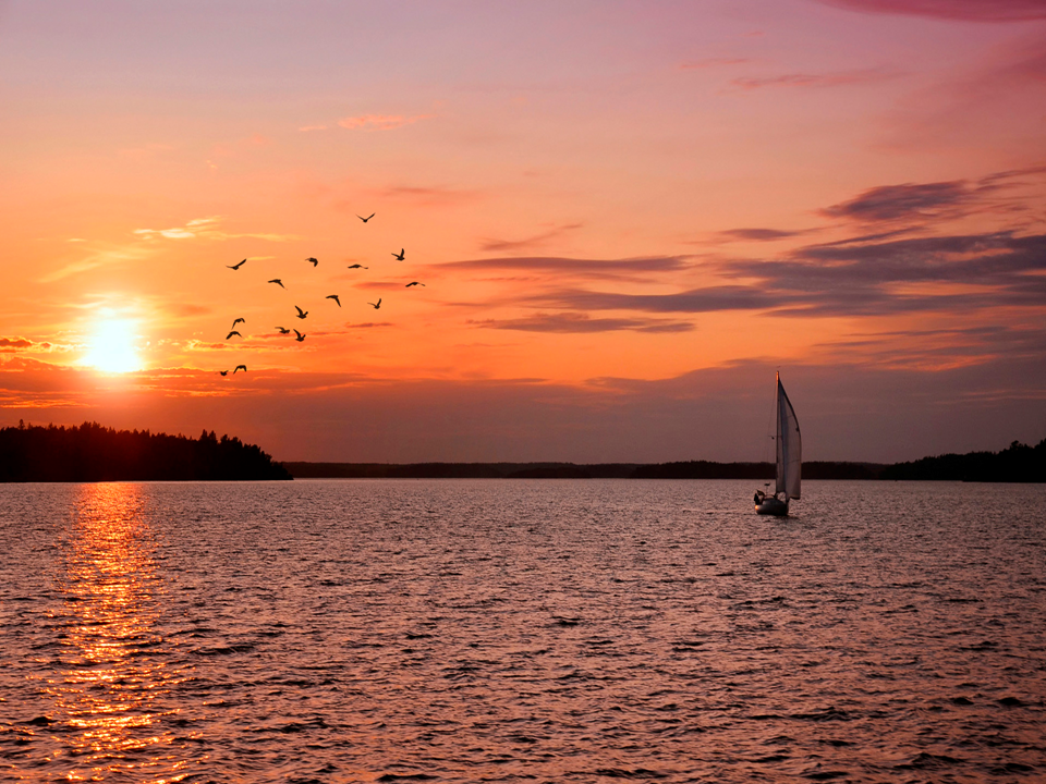 DE MAR El Rompido: Atardecer.....