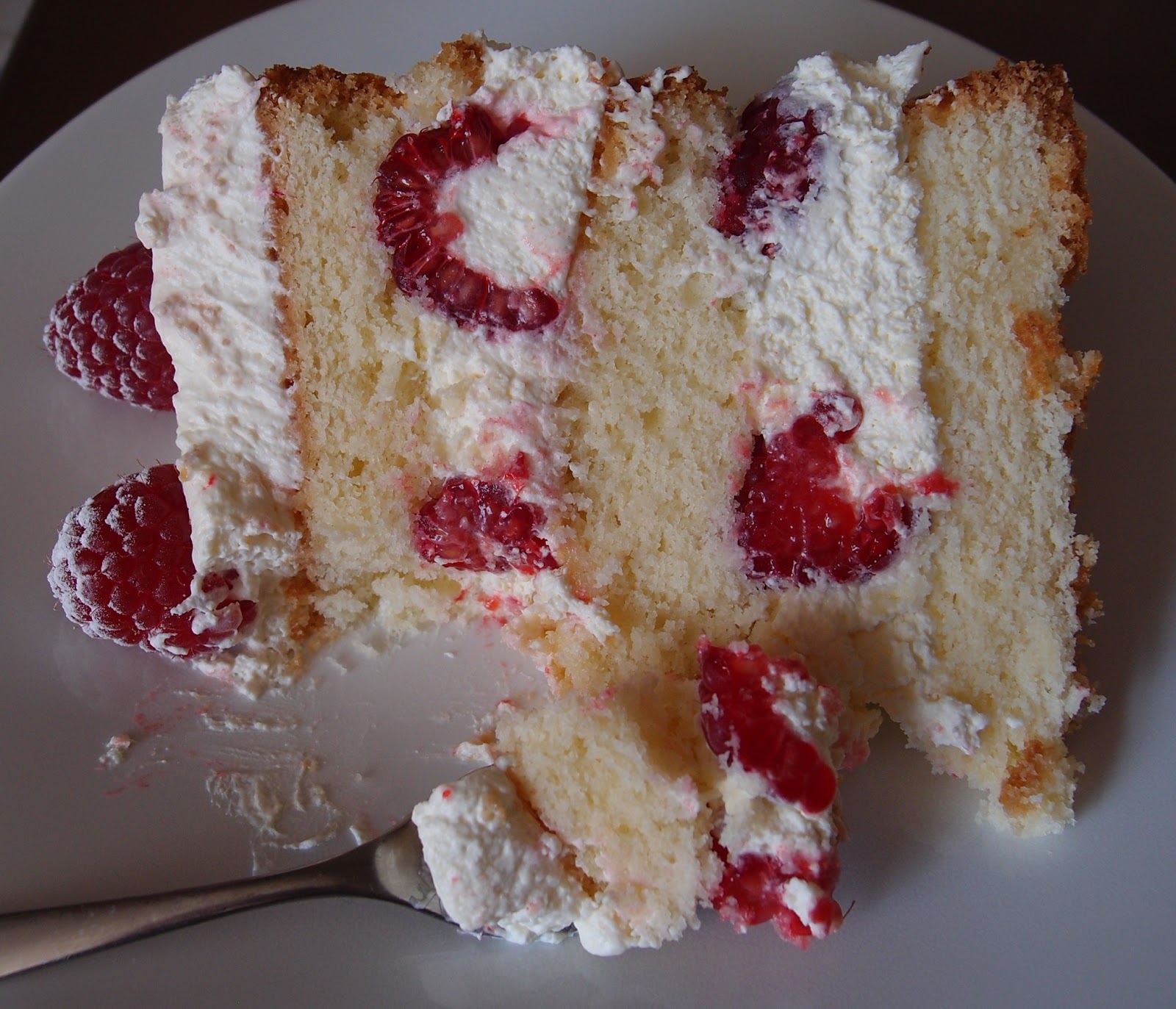 The Caked Crusader: Raspberry and cream Victoria sponge