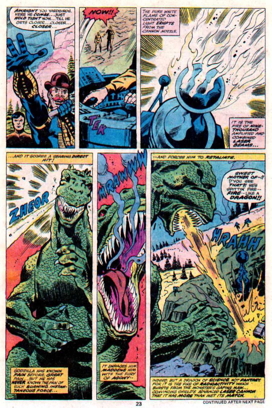 Godzilla (1977) Issue #1 #1 - English 14