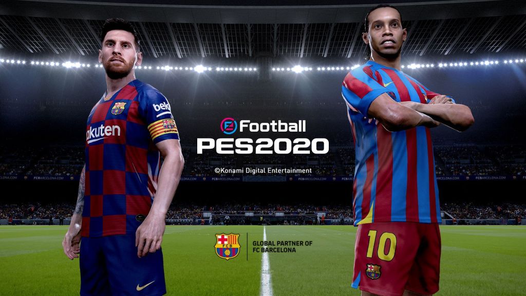 Cuestiones diplomáticas personal Nylon PES 2020 Announced - Messi & Ronaldinho Cover Stars, Trailer, Stadiums,  Features + Licenses - Footy Headlines