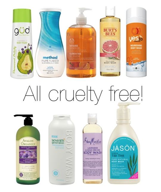 CRUELTY FREE BODY WASH BRANDS (UPDATED 2021)