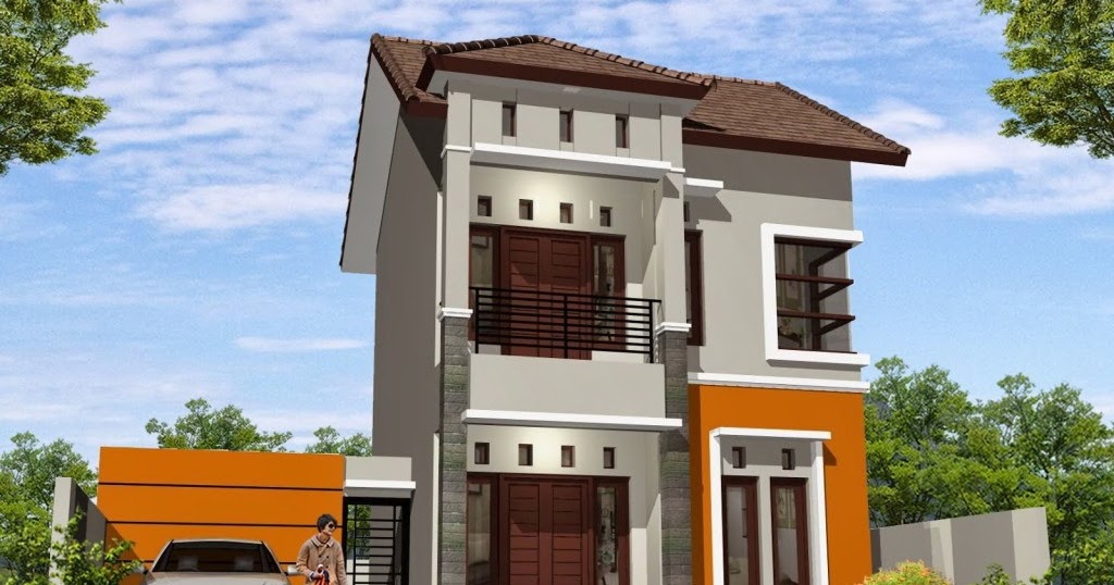 desain dapur cor minimalis Rumah Minimalis 2 Lantai Atap Cor