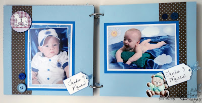 livro de mensagens com fotos personalizado scrapbooking scrap