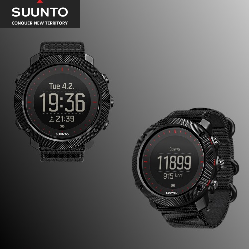 suunto traverse black red