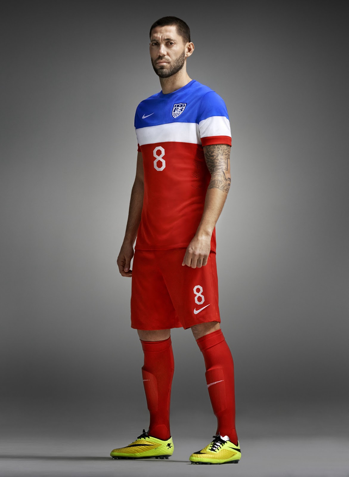USA 2014 World Cup Home and Away Kits Released Footy