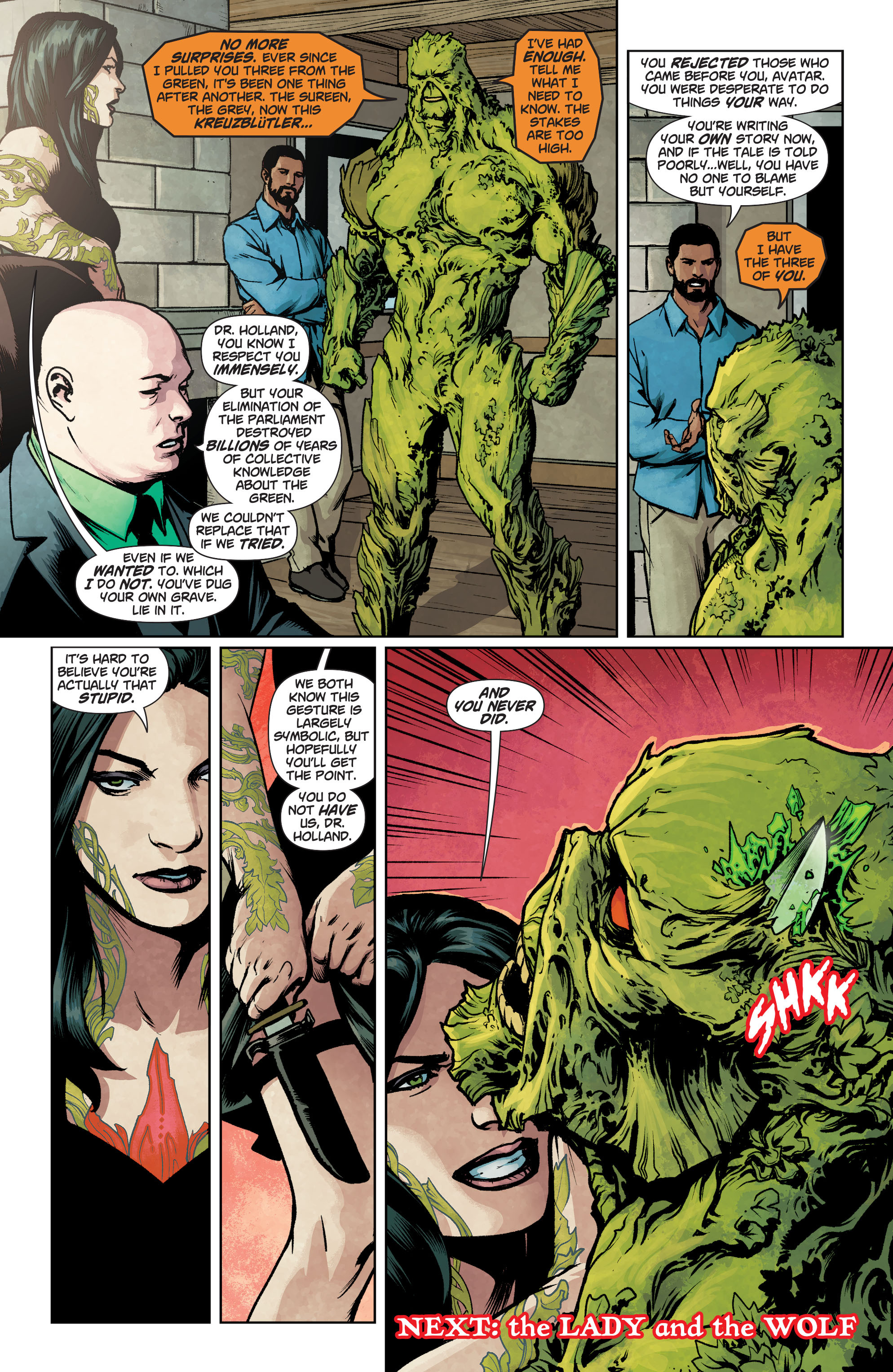Read online Swamp Thing (2011) comic -  Issue #32 - 19