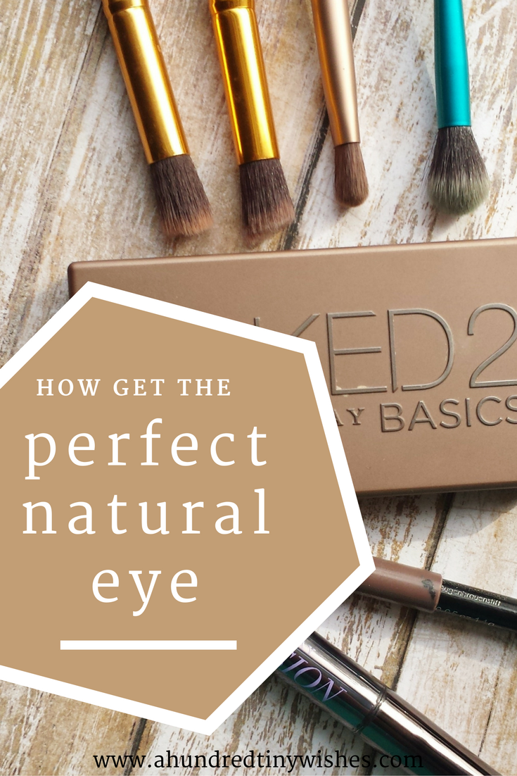 The perfect natural eye featuring the UD Naked Basics2 palette
