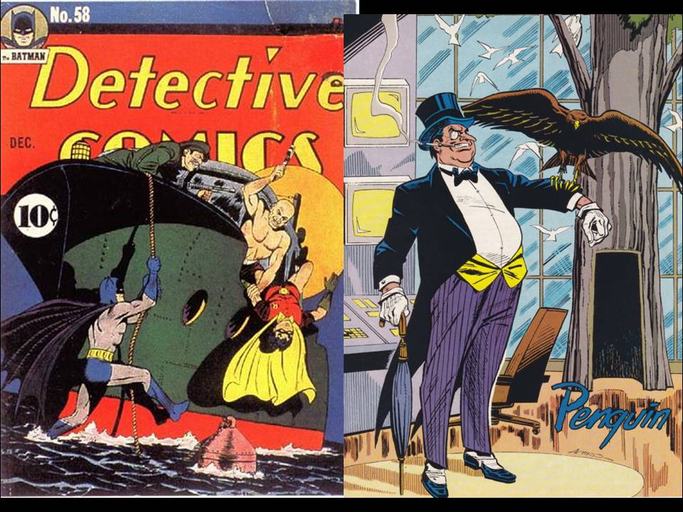 Dave's Comic Heroes Blog: Gotham Guide with Penguin, Riddler and Two-Face