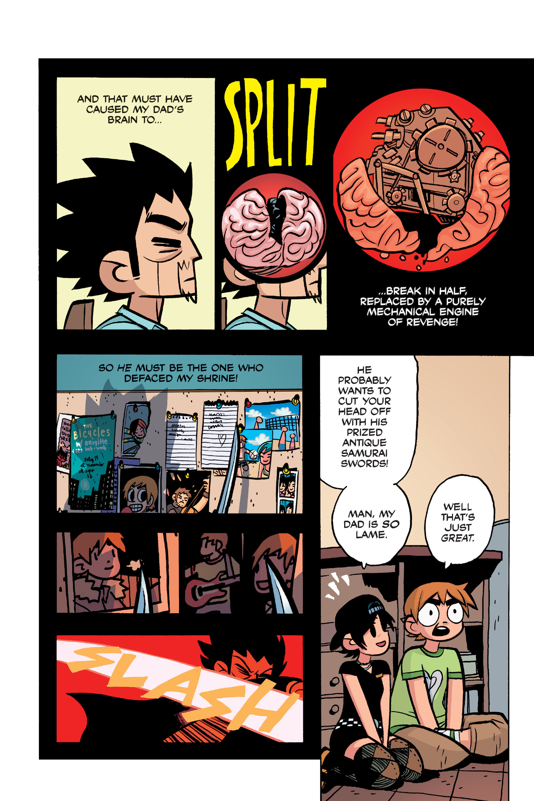 Read online Scott Pilgrim comic -  Issue #4 - 154