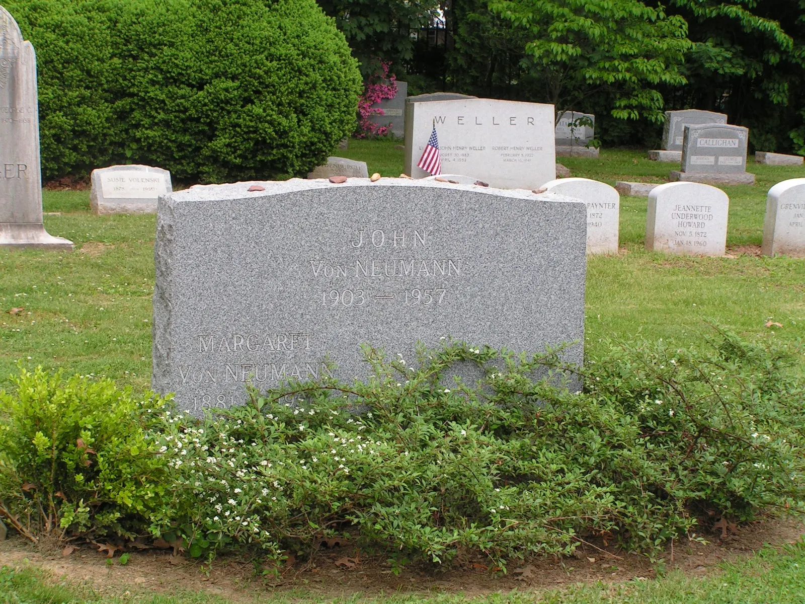 ジョン・フォン・ノイマンの墓