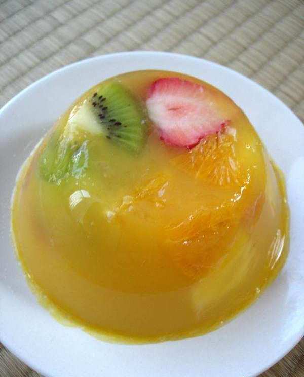 Dome de fruits a l agaragar Tartes Faciles