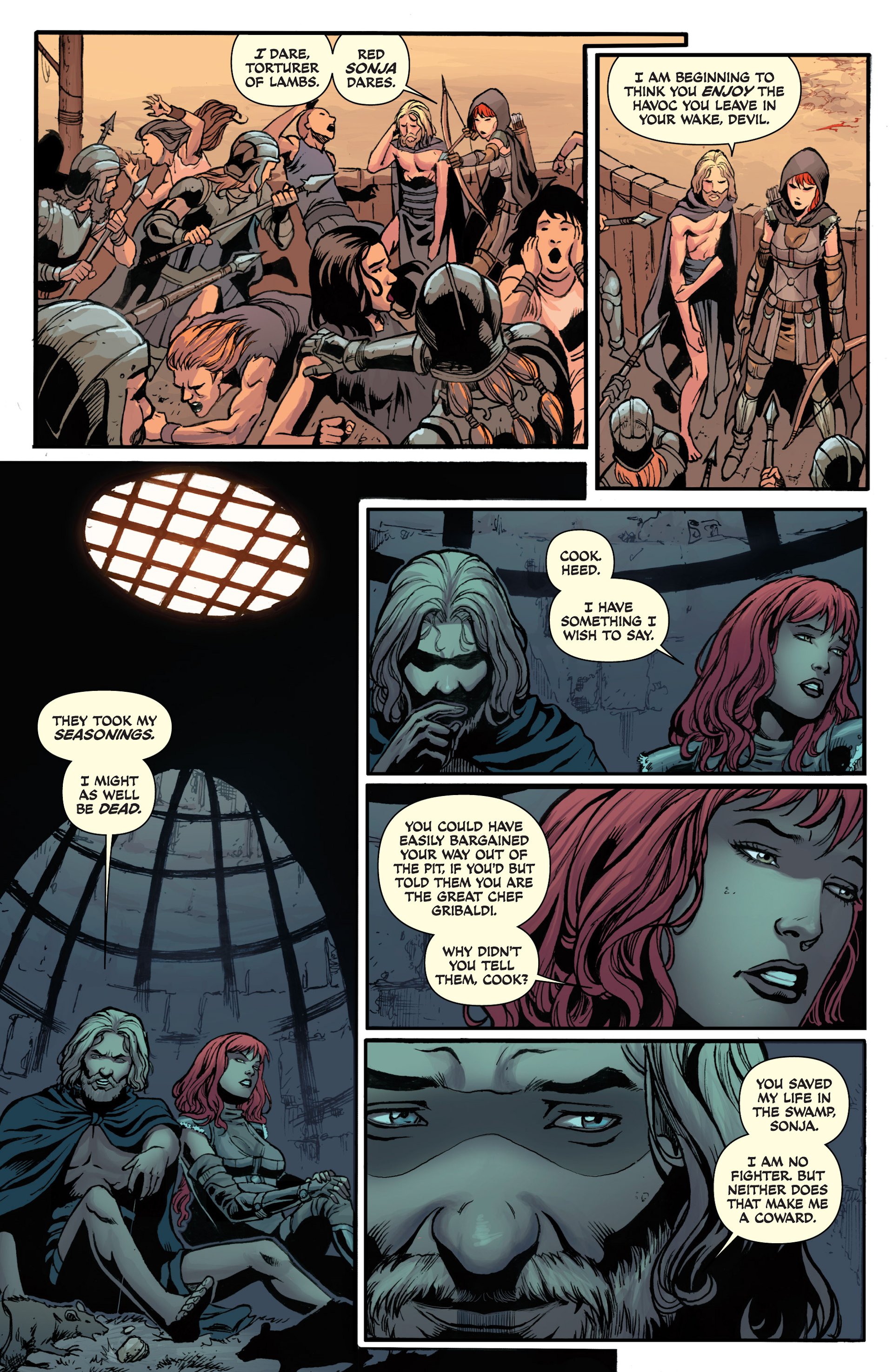 Read online Red Sonja (2013) comic -  Issue #8 - 14