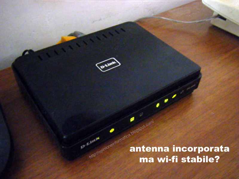 Opinione informatica Router DLink dsl2680. Se il wireless non funziona