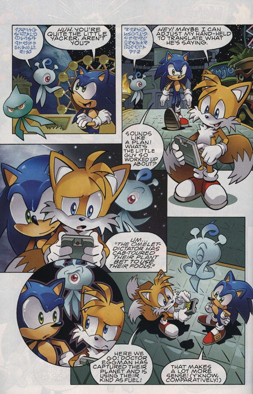 Read online Sonic The Hedgehog comic -  Issue #219 - 22