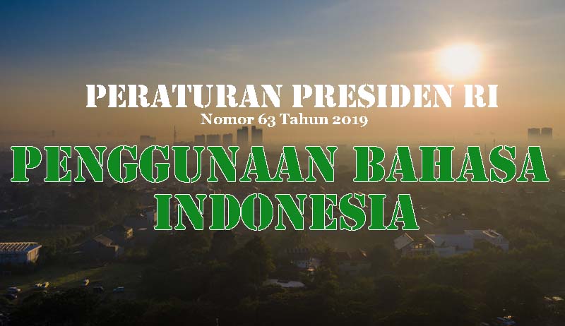 Perpres Nomor 63 Tahun 2019