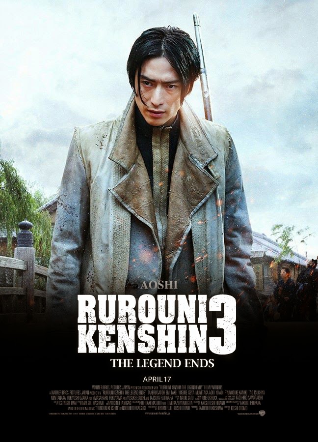 Live-Action 'Rurouni Kenshin 3' Movie Character Posters Released