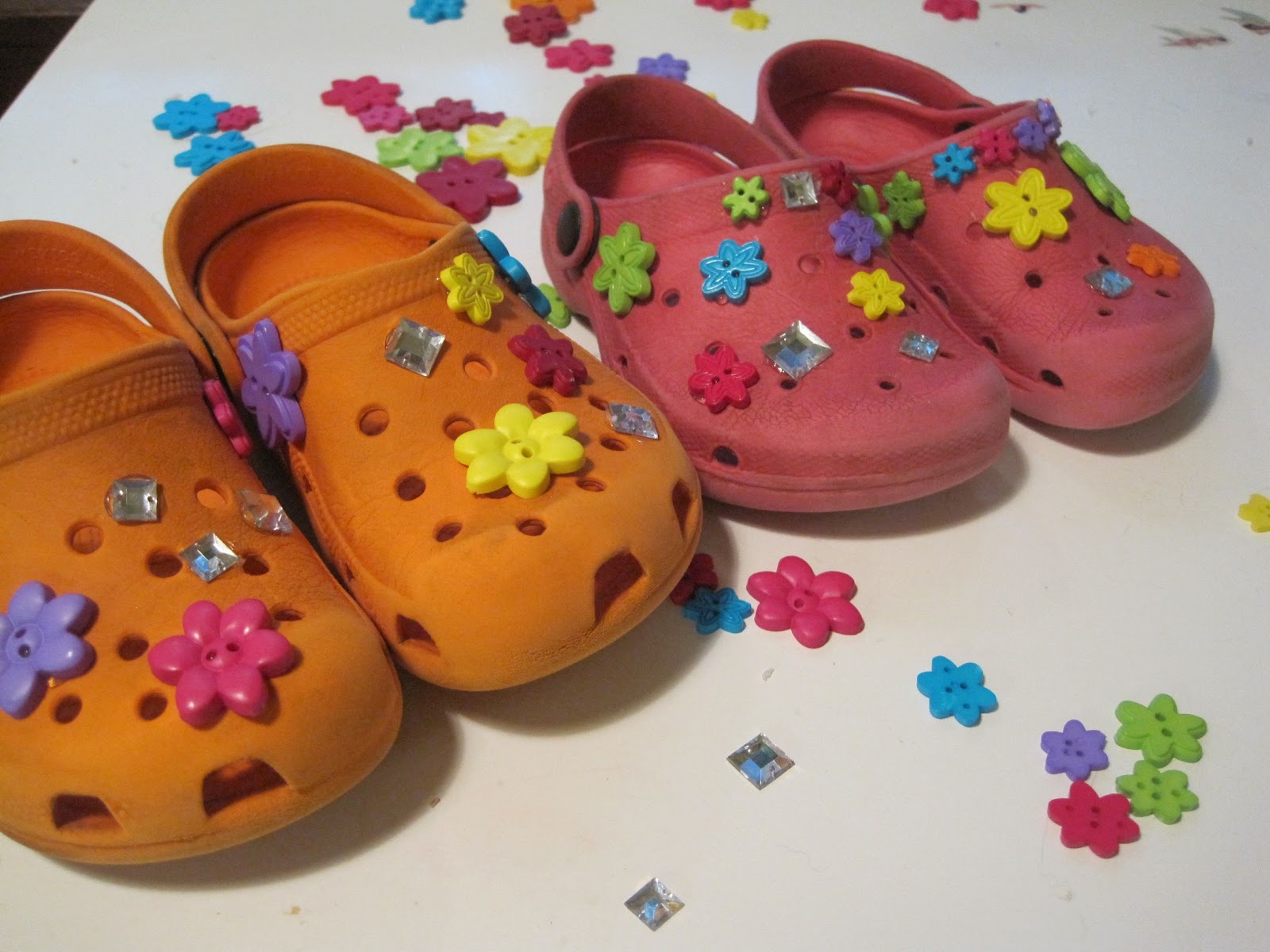 Spoons and Scissors Croc MakeOver