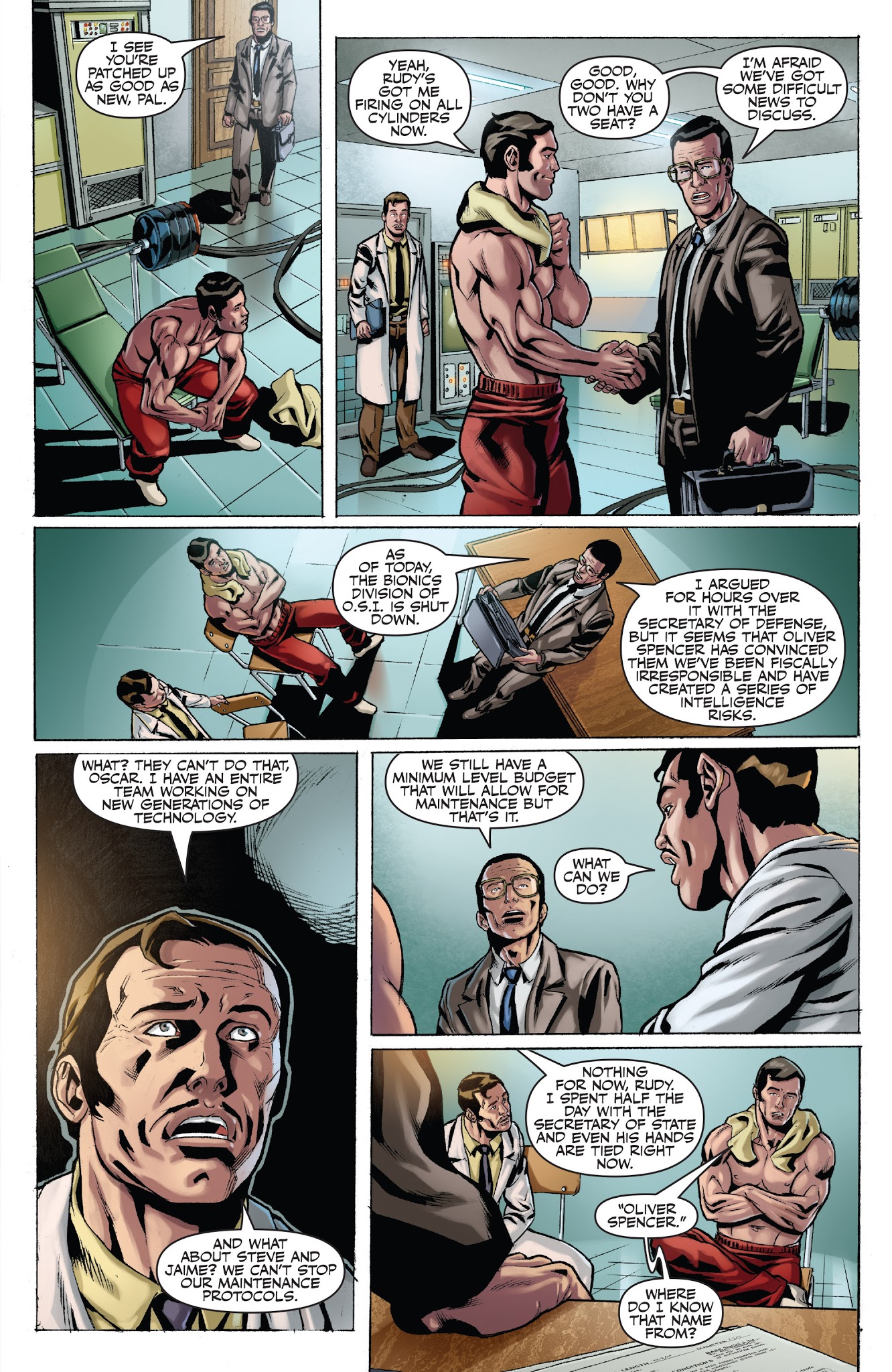 Read online The Six Million Dollar Man: Season Six comic -  Issue # _TPB - 35