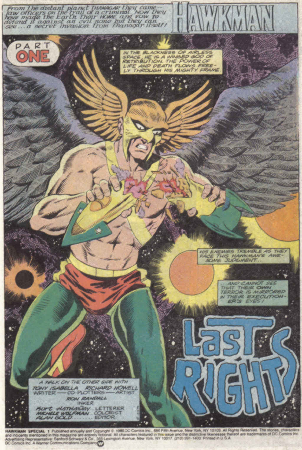 Read online Hawkman Special (1986) comic -  Issue # Full - 3