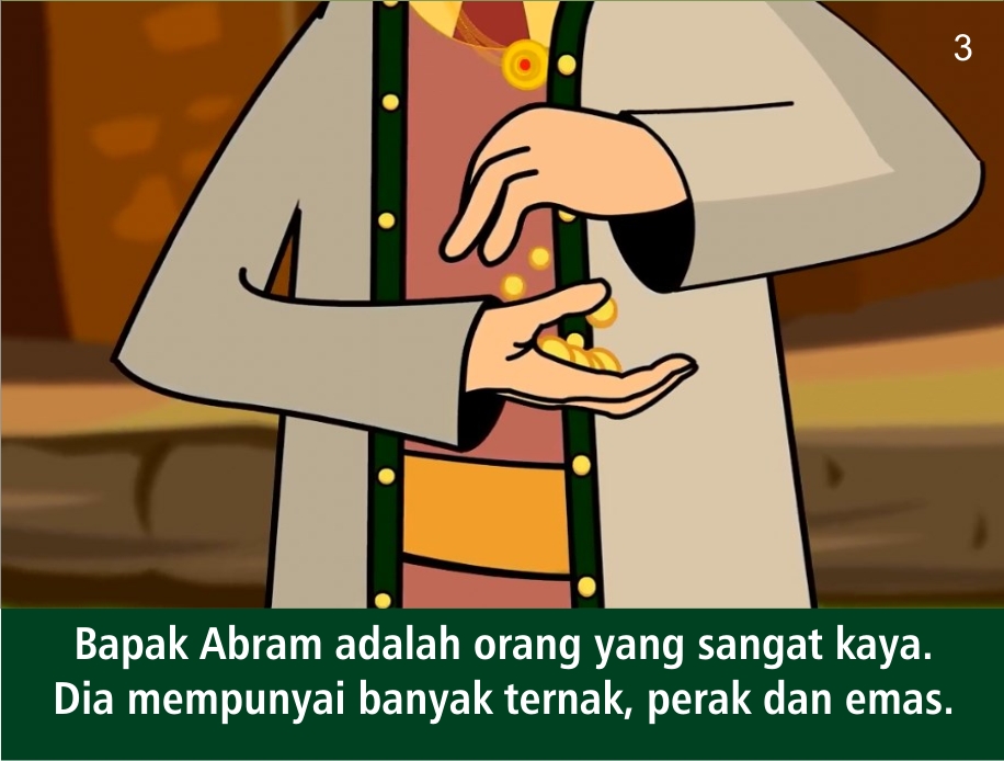 Komik Alkitab Anak Abram dan Lot Berpisah