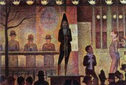 Georges Seurat (29 años) - La parada (1888)
