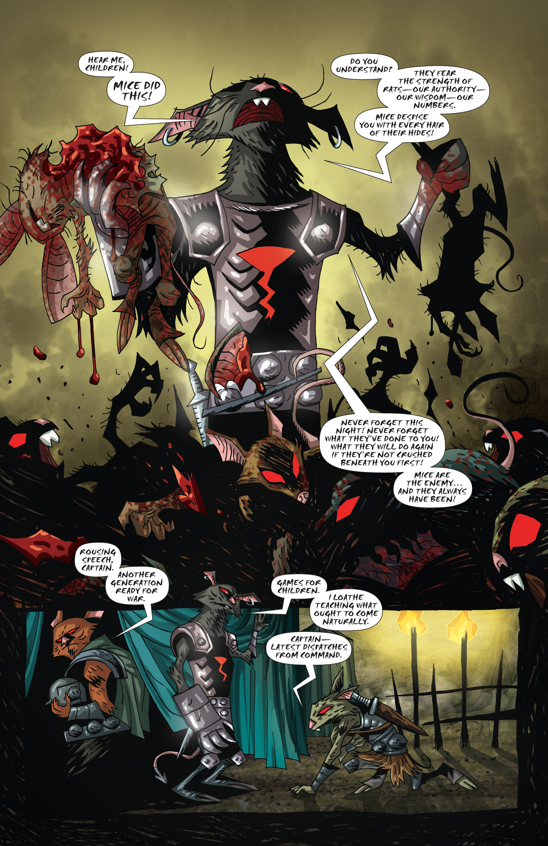 Read online The Mice Templar Volume 4: Legend comic -  Issue #4 - 11