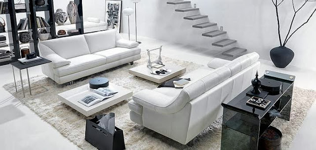 White Living Room