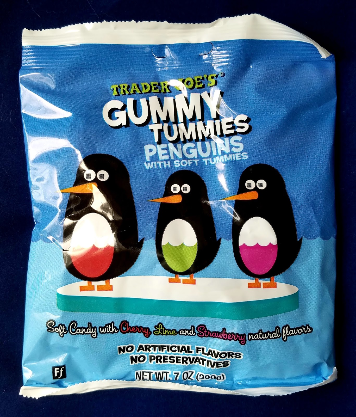 Obsessive Sweets Gummy Snapshot Trader Joe's Gummy Tummies Penguins