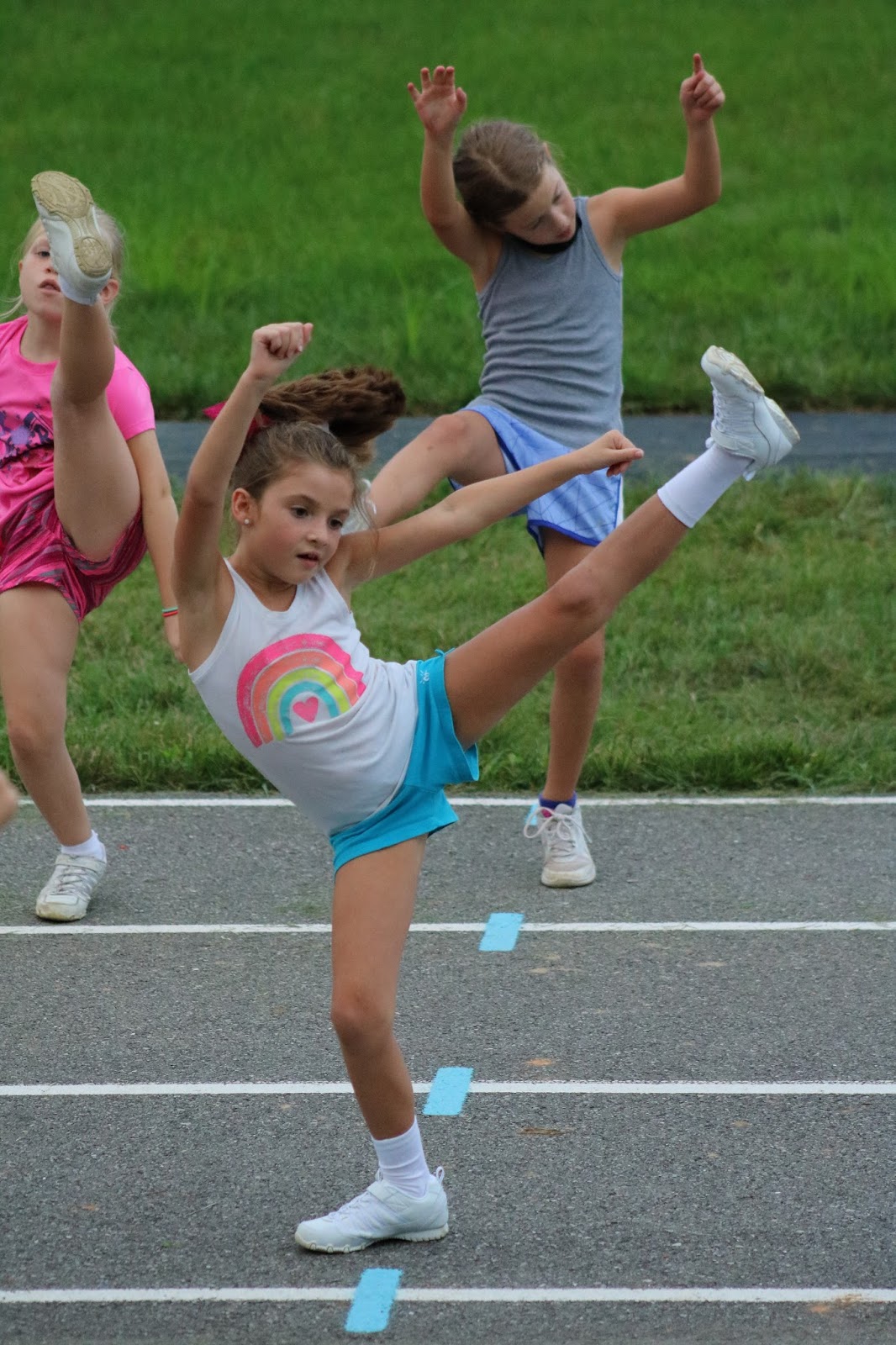 Bolling With 5 Glenvar Cheer Camp Continued... 2016