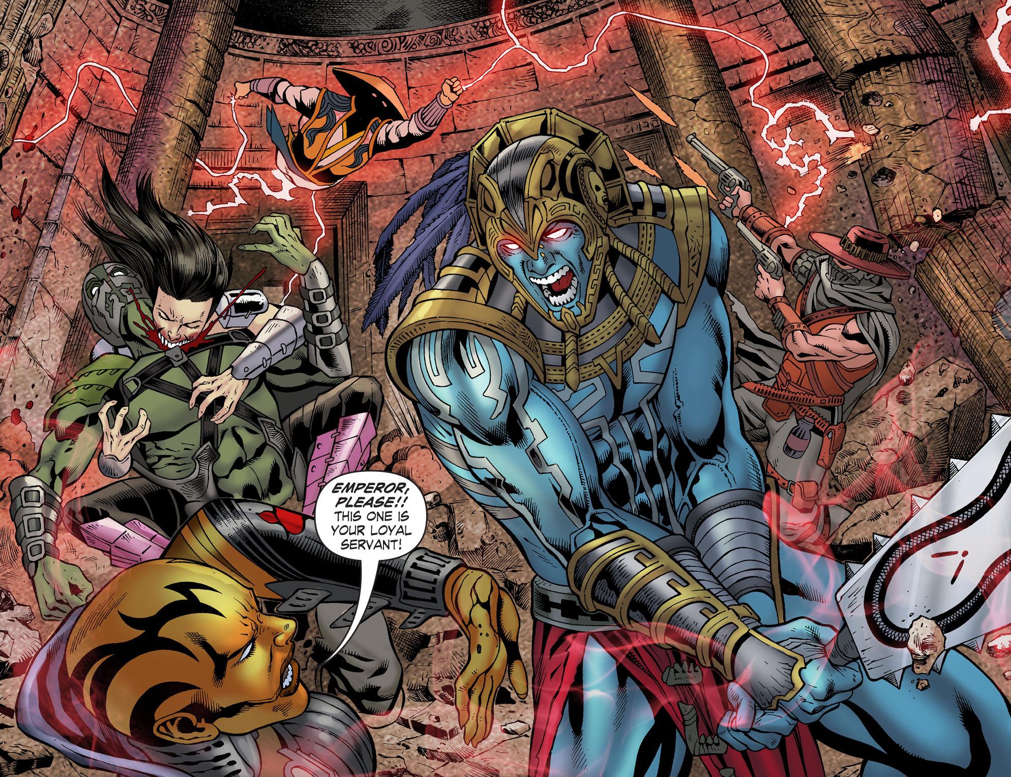 Read online Mortal Kombat X [I] comic -  Issue #33 - 4