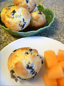 Bakery Style Orange Blueberry Muffins: Juicy, ripe, hot, blueberries, that burst in your mouth, and then comes that hint of orange...Heaven! - Slice of Southern 