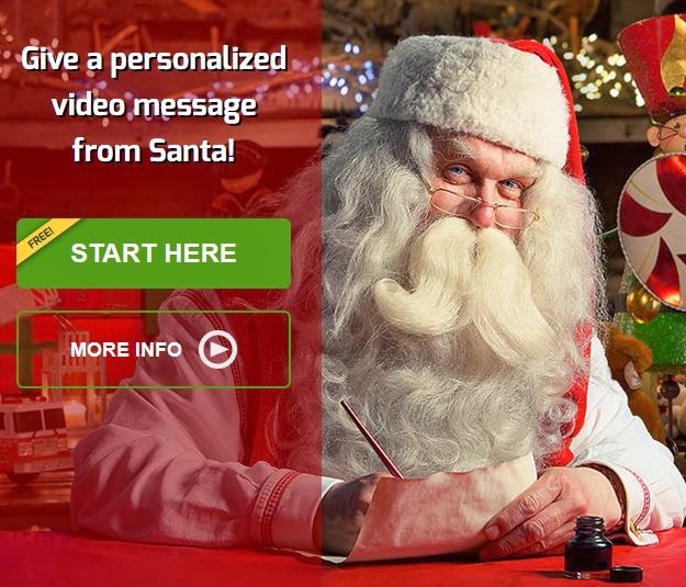 A Happily Ever Crafter Personalized Video From Santa