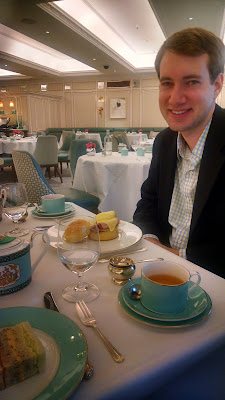 A decadent afternoon tea at Fortnum & Mason in London from 72 Hours to Go
