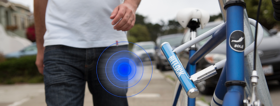 Use Bitlock to lock or unlock bicycle from smart phone