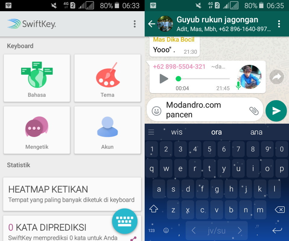 aplikasi keyboard android terbaik aplikasi keyboard terbaik swiftkey