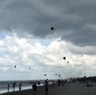 Gustnado Sends Umbrellas Flying in Cocoa Beach