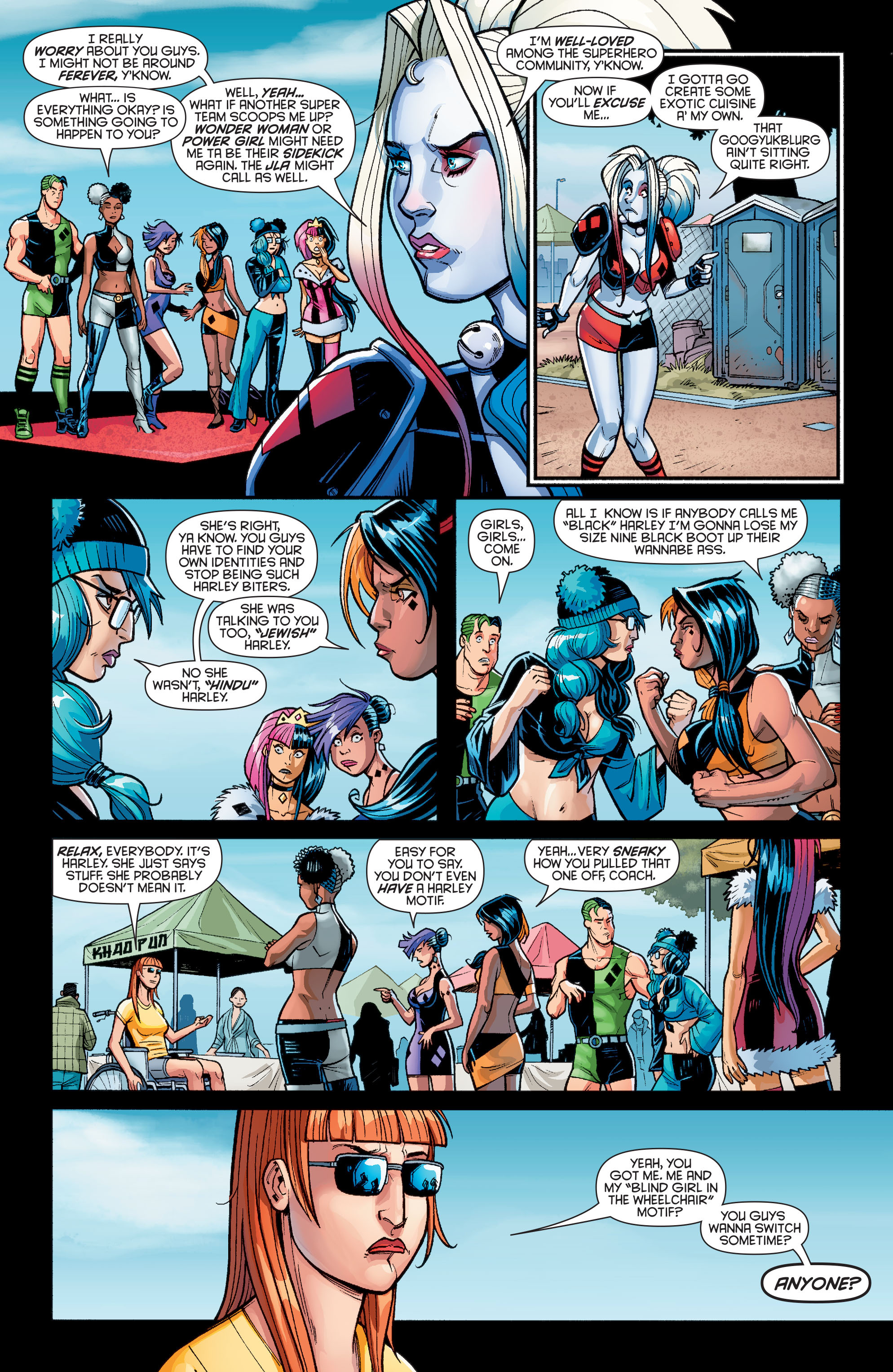 Read online Harley Quinn And Her Gang Of Harleys comic -  Issue #1 - 13