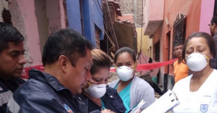 Explosión de balón de gas deja siete personas heridas en una quinta de Breña Explosión de balón de gas deja siete personas heridas en una quinta de Breña