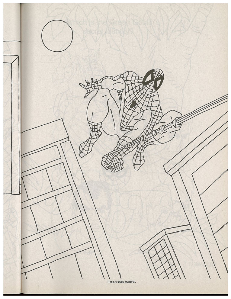 All Spider-Man coloring & activity books easy tear-out pages from