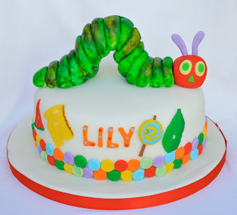 Very Hungry Caterpillar Cake