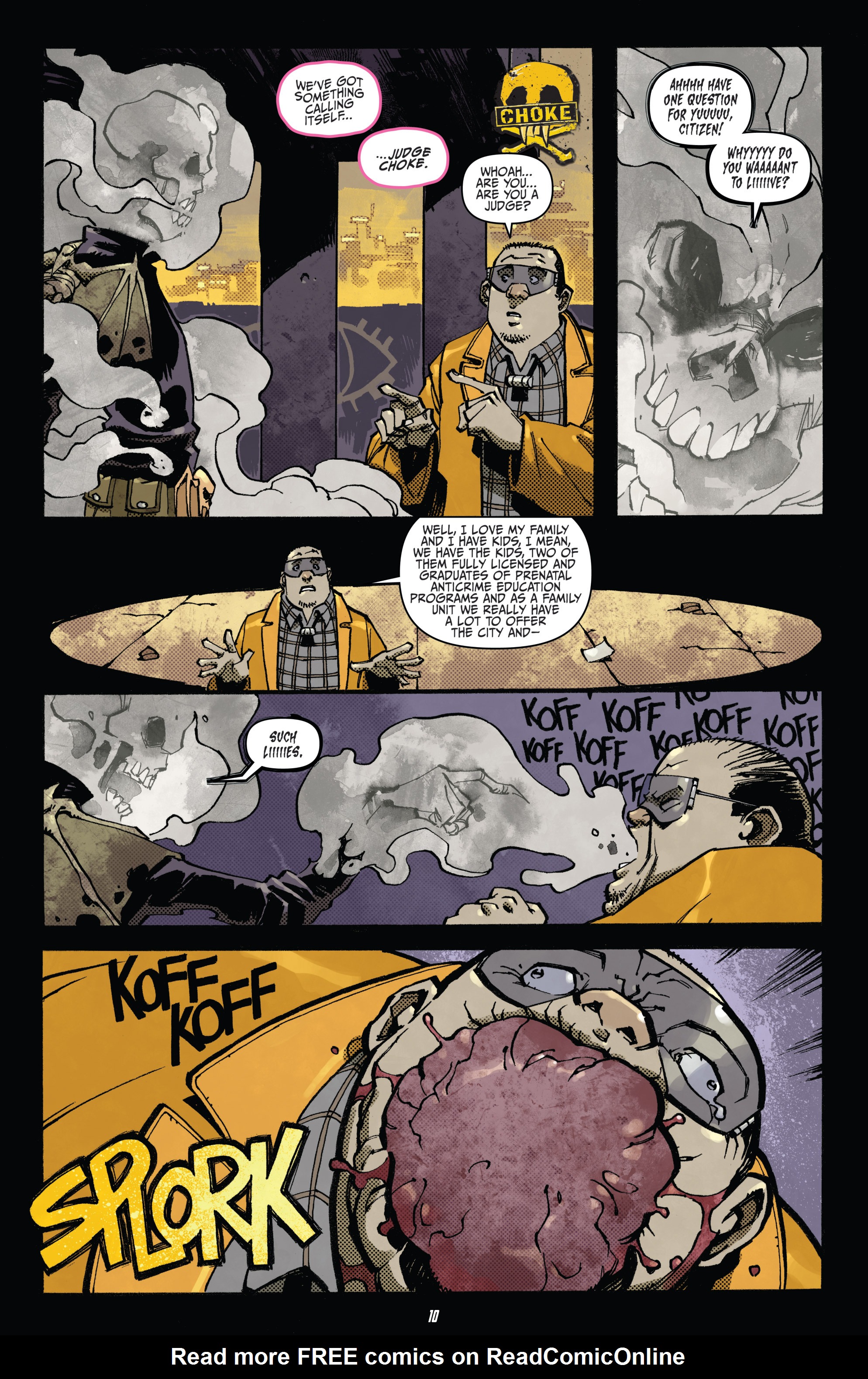 Read online Judge Dredd (2012) comic -  Issue # _TPB 5 - 10
