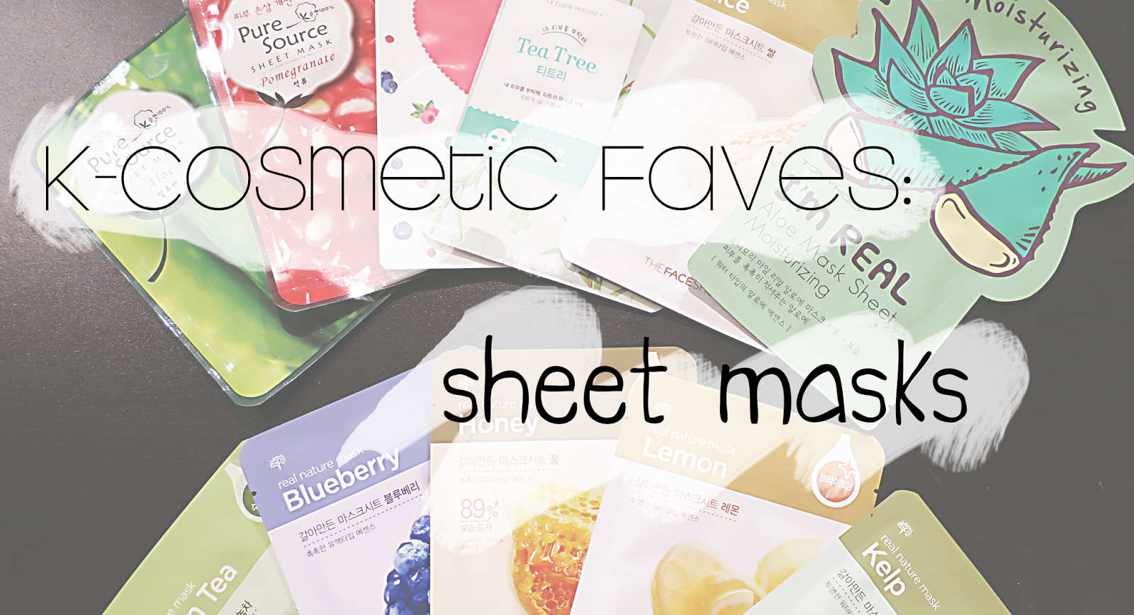 K-cosmetic favourites: Sheet masks | Little Miss Fii