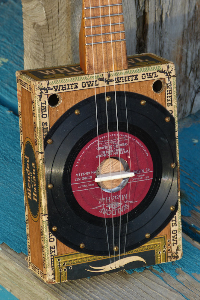 1920s/2016 Cigar Box Resonator Ukulele