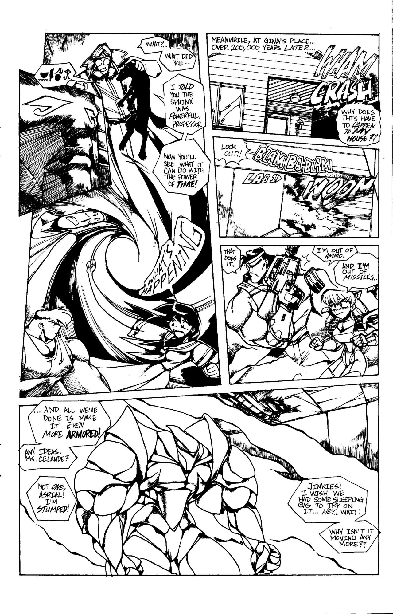 Read online Ninja High School (1986) comic -  Issue #54 - 21