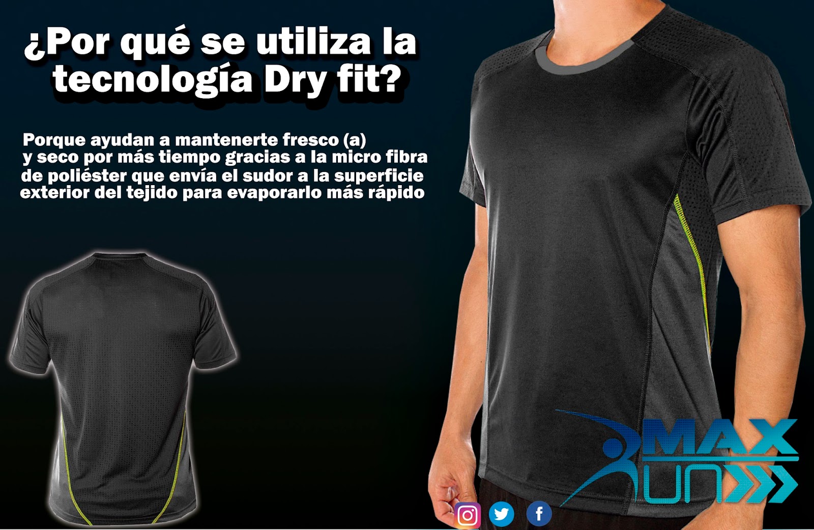 playera deportiva dry fit